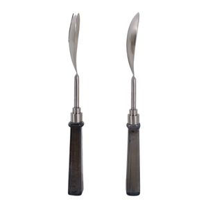GRAYSONSTONE SET OF 2 SILVER SERVEWARE 1 (IN) 4