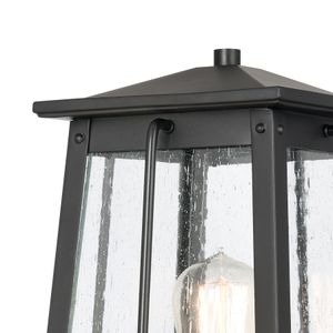 Kirkdale 17'' High 2-Light Outdoor Post Light - Matte Black 3