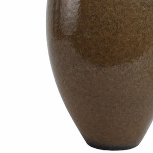 BROGANFORD BROWN VASE 12 (IN) 6