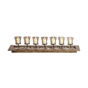 Firenza Candleholder Centerpiece - Natural 1