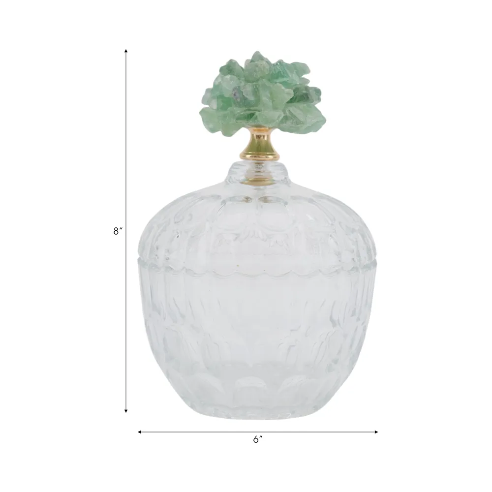 TATEHOLM GREEN JAR 8 (IN)