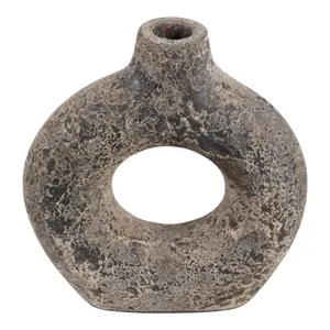 COVEDALE BLACK VASE 9 (IN) 6