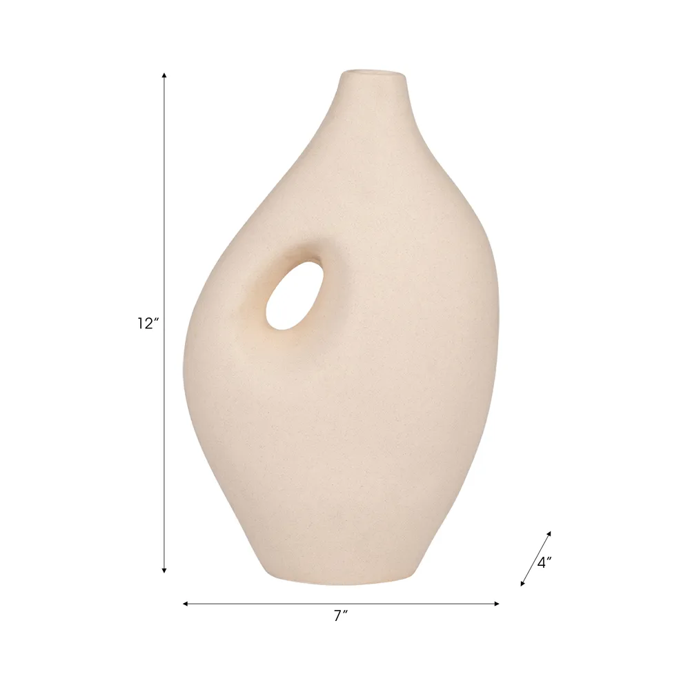 EWINGCLIFF IVORY VASE 12 (IN)