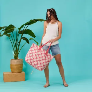 Elephants Canvas Carryall Tote Bag 4