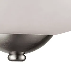 Conway 15'' Wide 2-Light Semi Flush Mount - Brushed Nickel 3