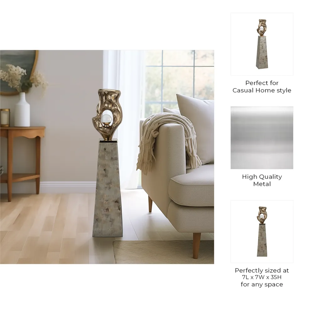 TRUEDALE GOLD VASE 35 (IN)