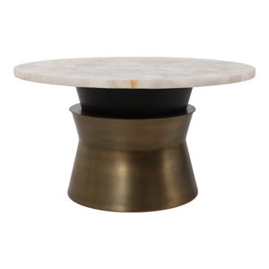 COLVINPORT GOLD COFFEE TABLE 17 (IN) 3