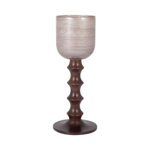 HENLEYSTONE PINK GLASS 20 (IN) 3