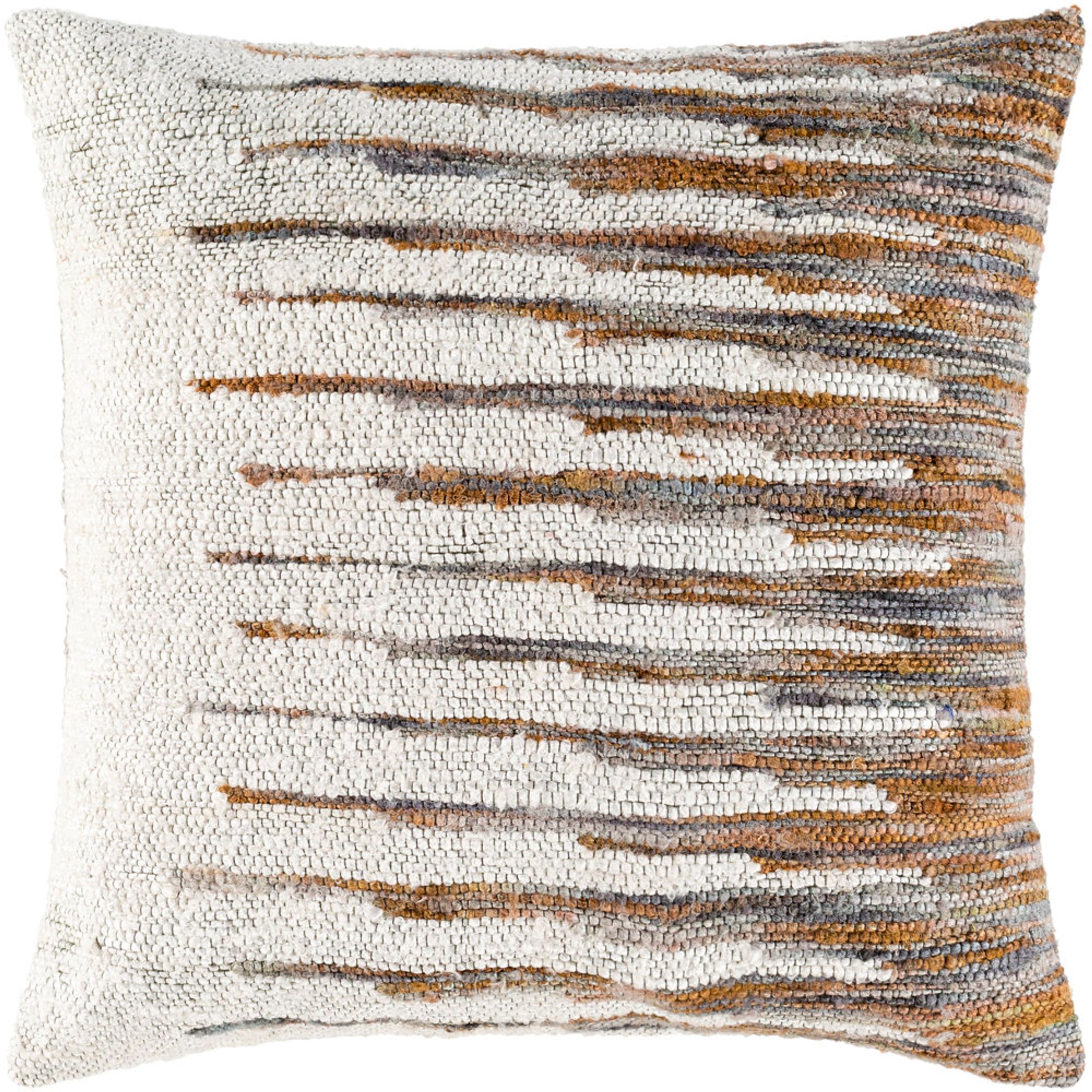 Abstract Cotton Blend Reversible Pillow Cover