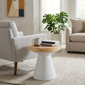 JASPERHOLM WHITE TABLE 16 (IN) 10