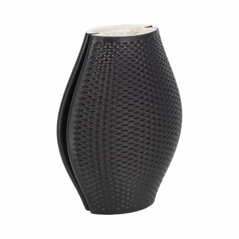SKYLERSIDE BLACK VASE 11 (IN)