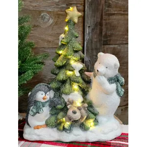 LED Snowy Pals 10x6.5x12.5in 1
