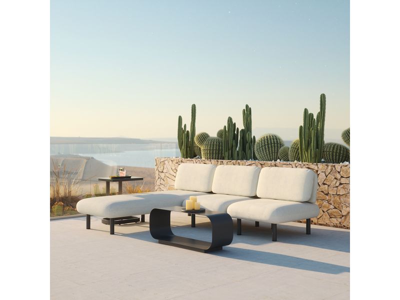 Aperto Chaise Beige 9