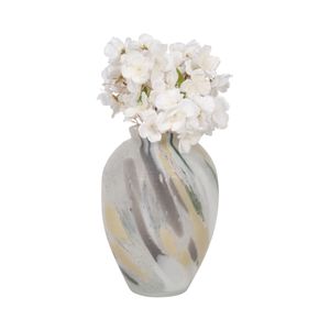 CHATHAMCREST IVORY GLASS VASE 9 (IN) 3