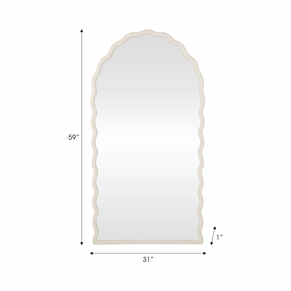 ELROYHAVEN WHITE MIRROR 59 (IN)