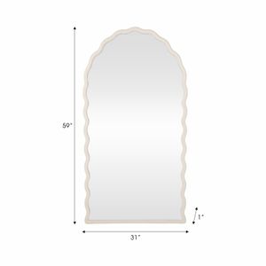 ELROYHAVEN WHITE MIRROR 59 (IN) 8