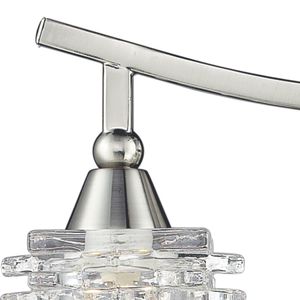 Matrix 15'' Wide 3-Light Vanity Light - Satin Nickel 6