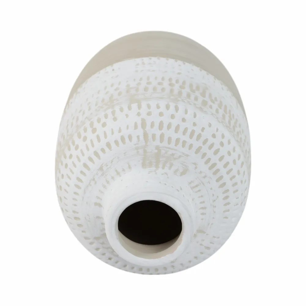 RIPLEYBEACH IVORY VASE 8 (IN)