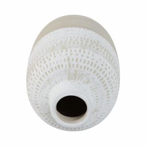 RIPLEYBEACH IVORY VASE 8 (IN) 7