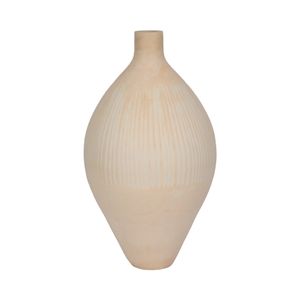 DRAKE IVORY GLASS VASE 19 (IN) 1