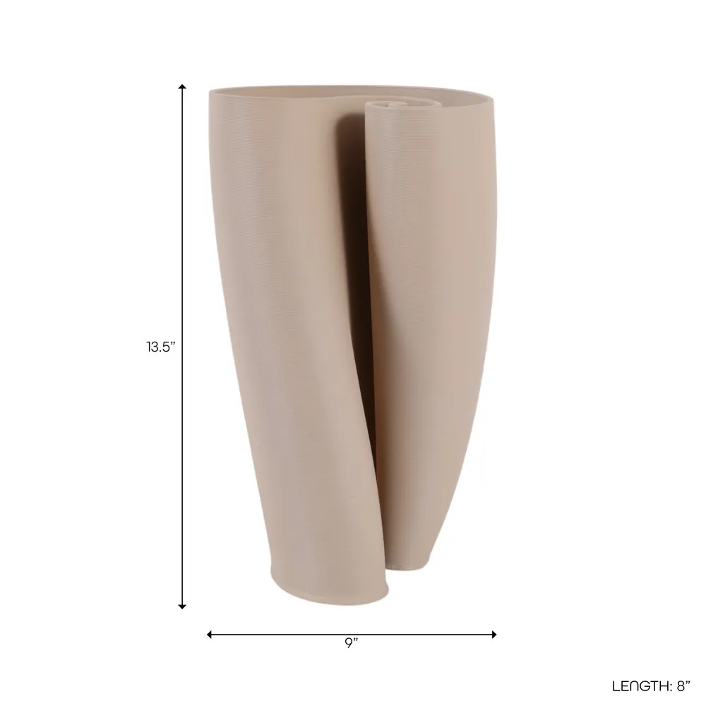 JADERIDGE IVORY VASE 14 (IN)