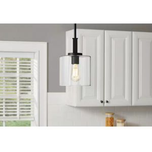 Melina 6.75'' Wide 1-Light Mini Pendant - Matte Black 5