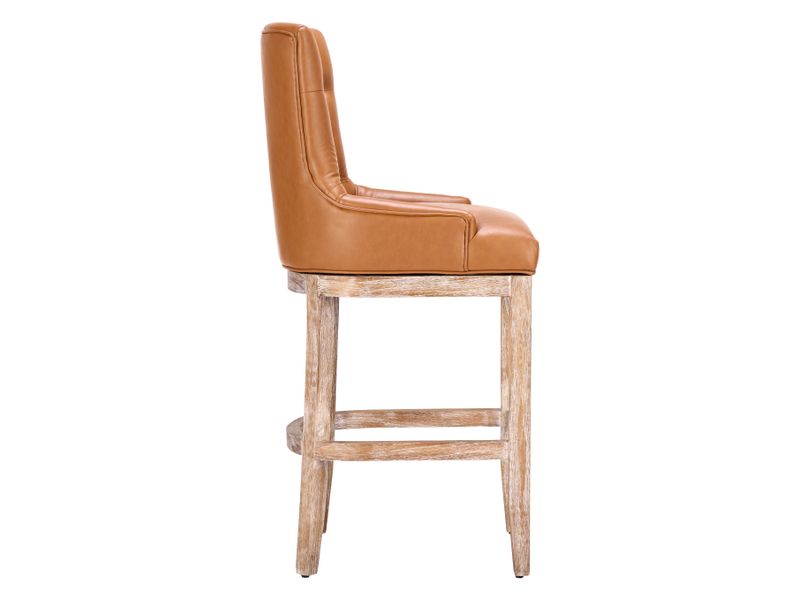 Nuby Swivel Barstool Brown 3