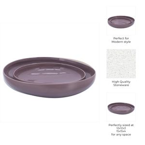 PEYTONWICK SET OF 2 PURPLE BOWLS 4 (IN) 11