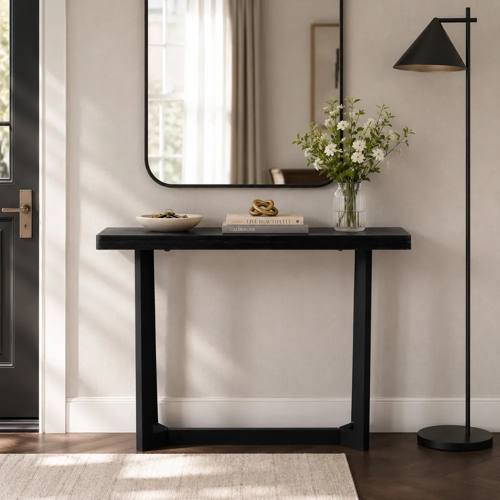 CALESHAW BLACK CONSOLE 31 (IN)