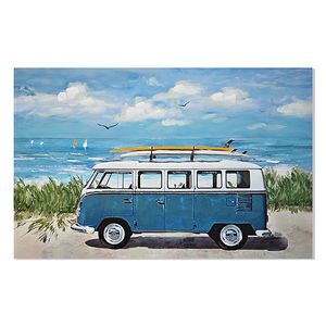 47-1/4" BEACH VAN CANVAS ART 1