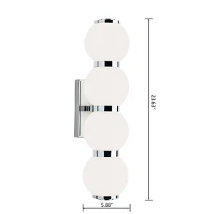 Celeste 24'' High Integrated LED Sconce - Chrome 2