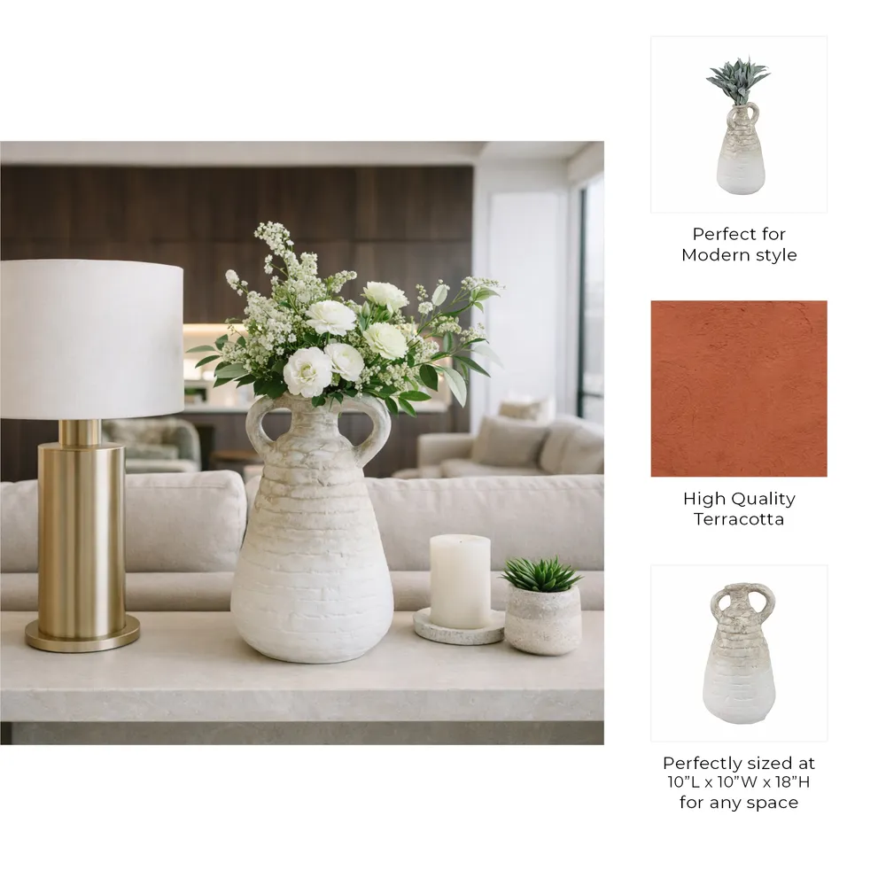 LENNONMORE IVORY VASE 18 (IN)