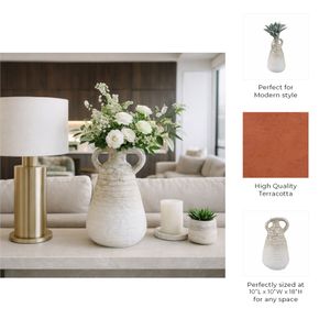 LENNONMORE IVORY VASE 18 (IN) 10