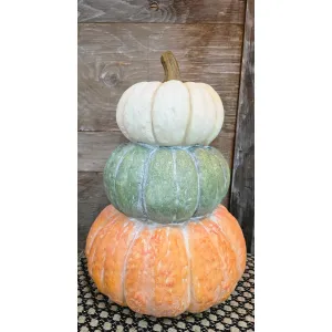 Pumpkin Trio 13x13x19in 1