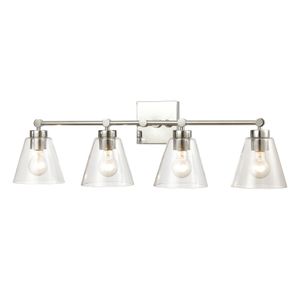 East Point 33'' Wide 4-Light Vanity Light - Polished Chrome 1
