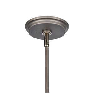 Urbanite 9'' Wide 1-Light Mini Pendant - Weathered Zinc 2