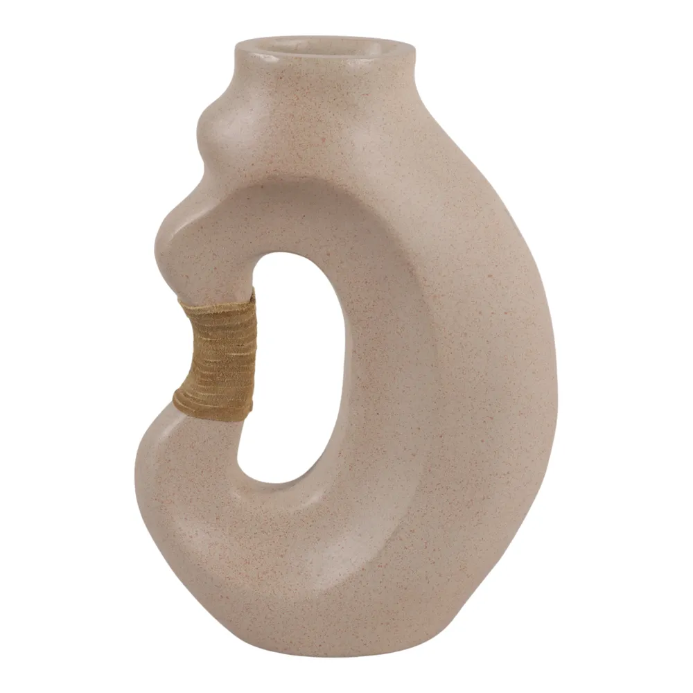 FINTONMOOR TAN VASE 13 (IN)