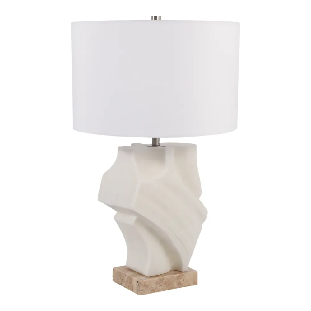 BREESHAW IVORY LAMP 27 (IN)
