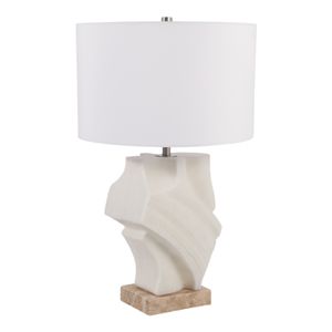 BREESHAW IVORY LAMP 27 (IN) 4