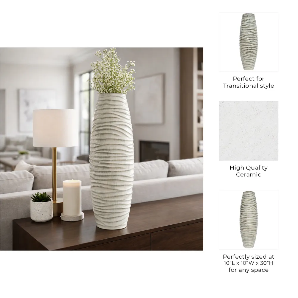 CLIFTONRIDGE IVORY VASE 30 (IN)