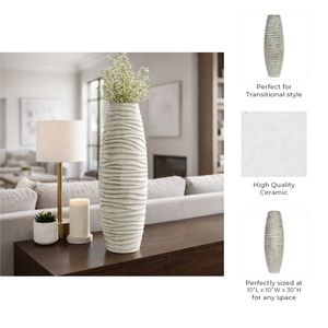 CLIFTONRIDGE IVORY VASE 30 (IN) 8