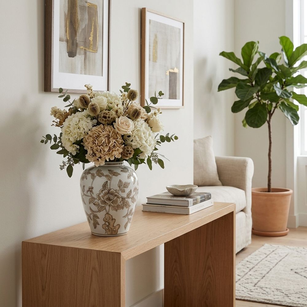 EDMONDLAND BROWN CHINOISERIE 8 (IN)