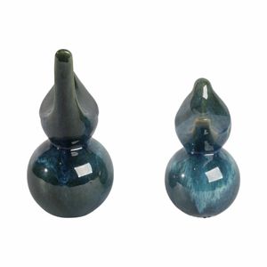 HAYFIELDMOOR SET OF 2 BLUE DECOR 9 (IN) 5