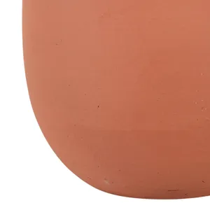 DUNBARWOOD RED VASE 13 (IN) 7