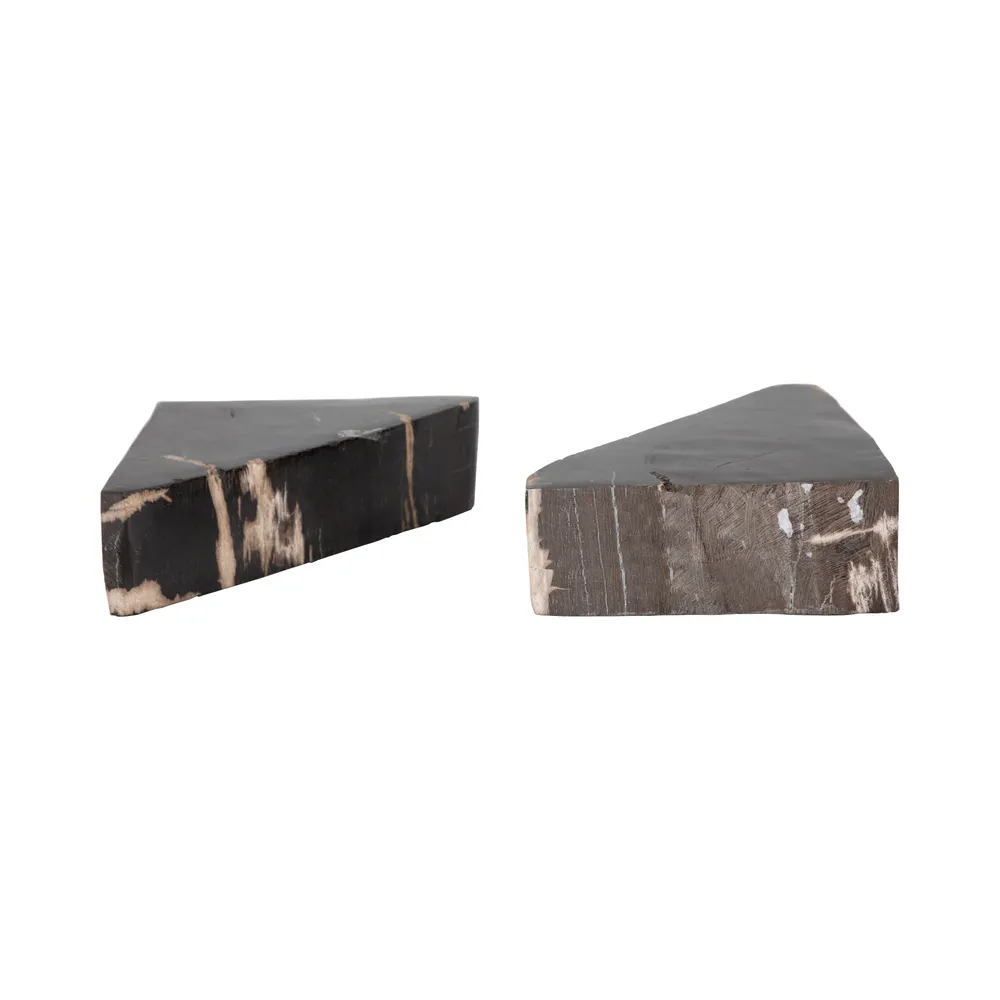 CHILTONVIEW SET OF 2 BLACK BOOKENDS 6 (IN)