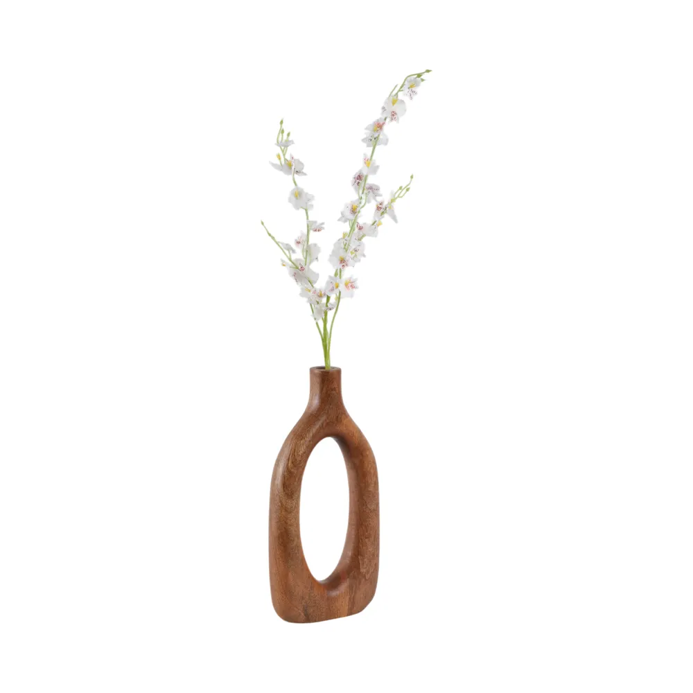 DALEBEACH BROWN VASE 14 (IN)