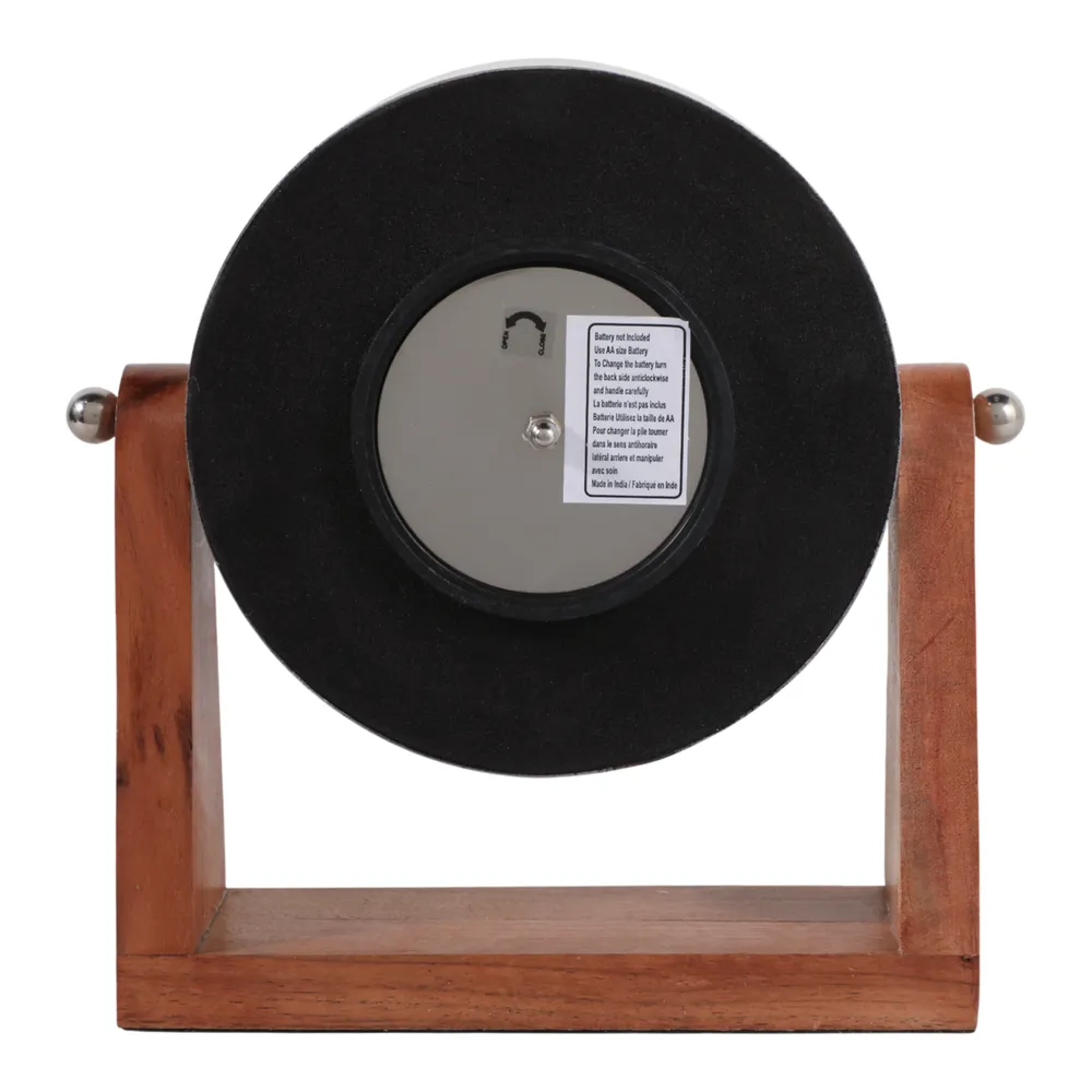 CELIAROSE BLACK CLOCK 9 (IN)