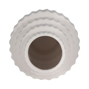 HEDLEYLAKE WHITE VASE 8 (IN) 6