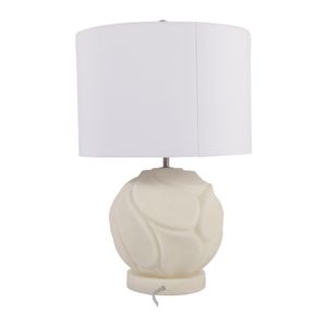 RAMONAPARK IVORY LAMP 22 (IN) 6