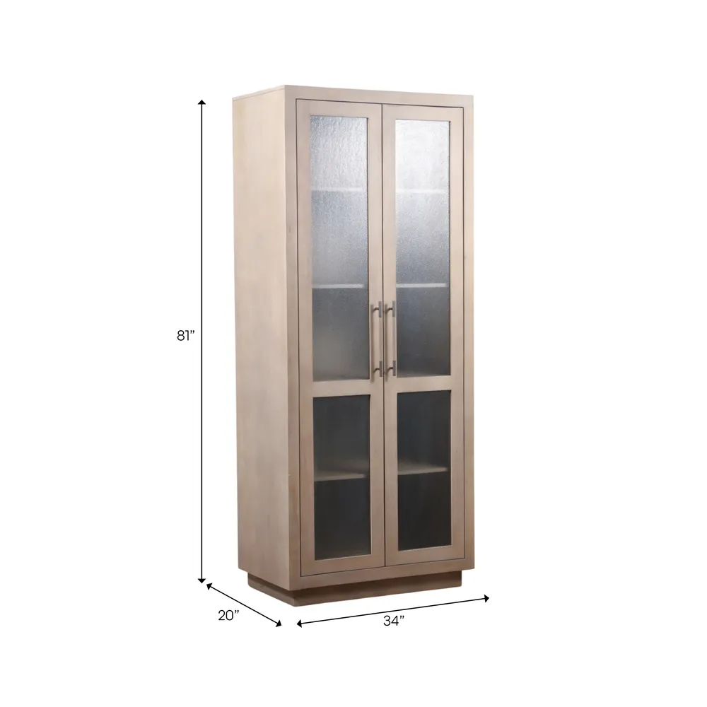 KNOXHAM BROWN CABINET 81 (IN)